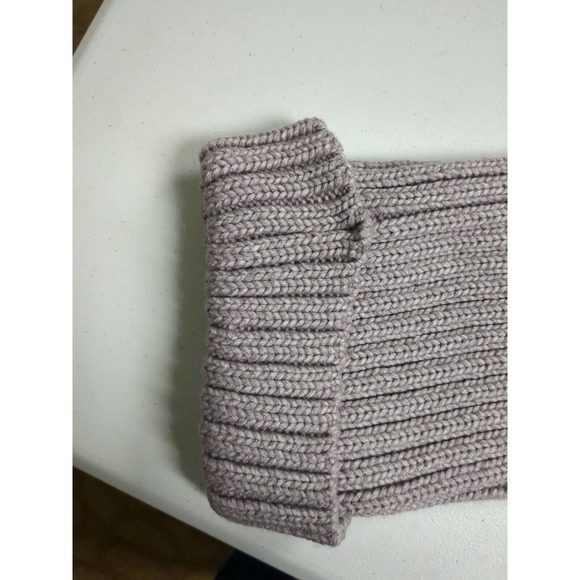 En Saison Sweater Women Size Medium Purple Scoop Neck Pullover Crop Top Sweater - Picture 6 of 7